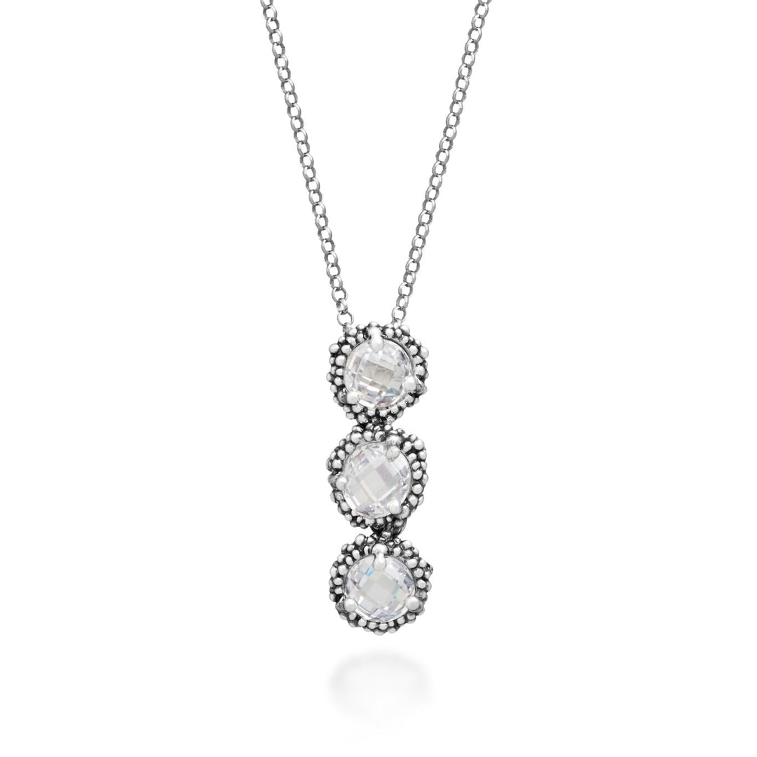 Giovanni Raspini שרשרת Cascata Shine Shine Mini כסף 925 Zircon 12000