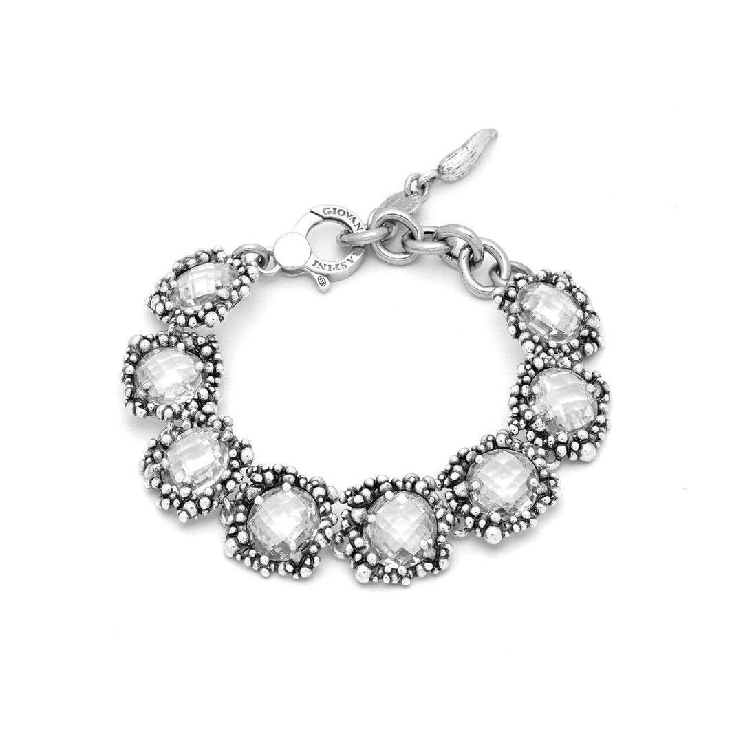 Giovanni Raspini bracciale Shine argento 925 zirconi 11795 - Capodagli 1937