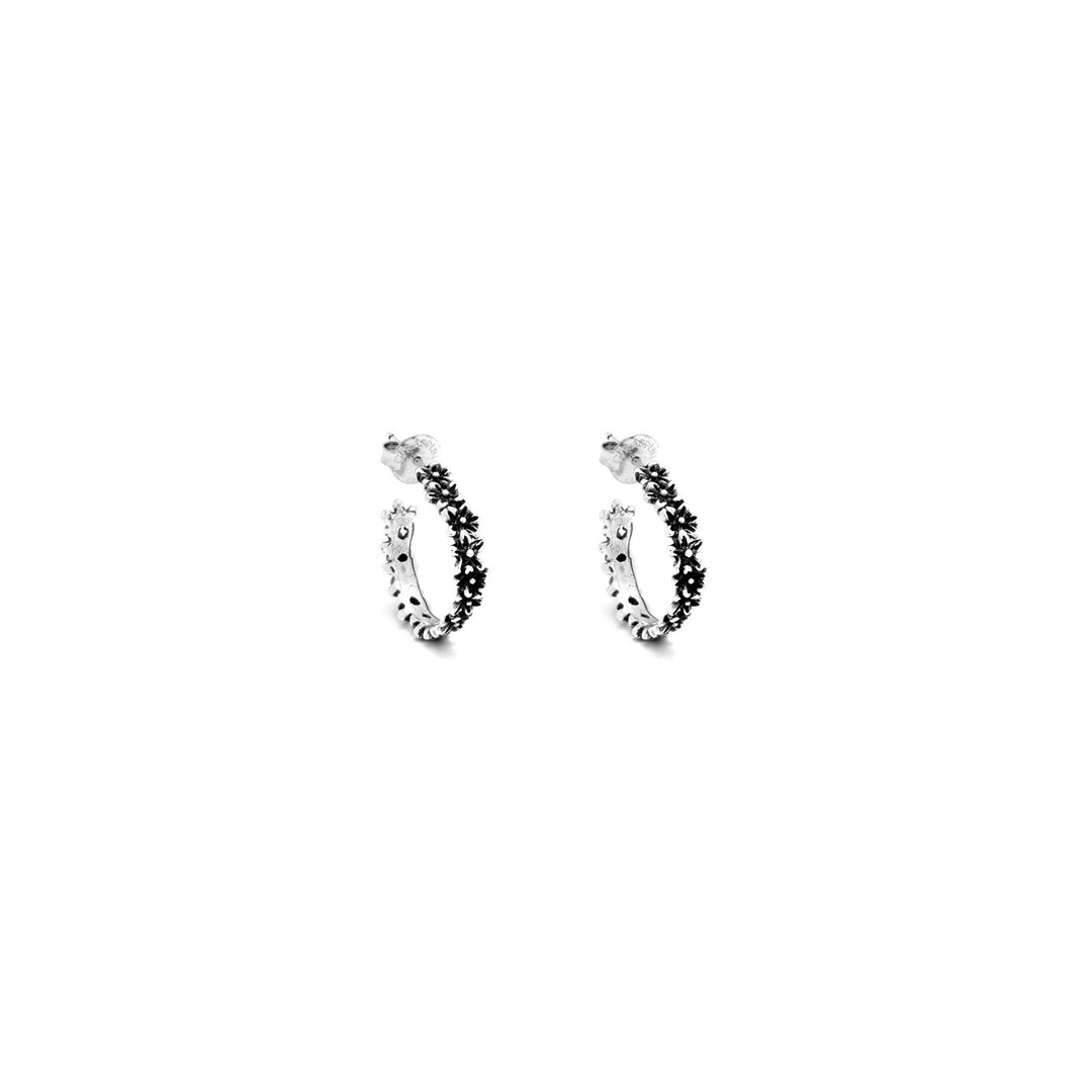 Giovanni Raspini Circle Daisies Earrings 10613