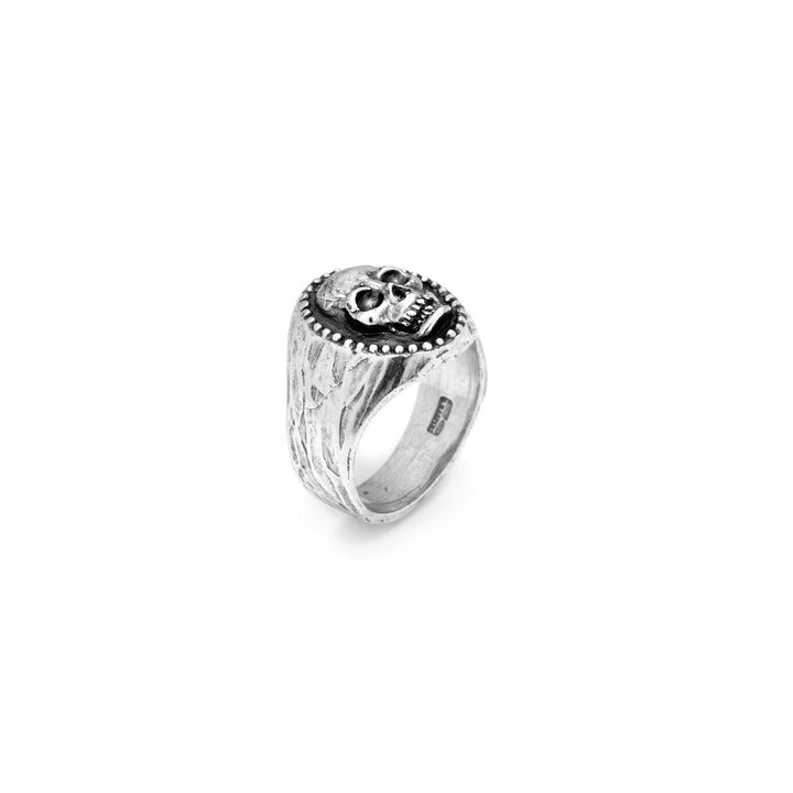 Giovanni Raspini Silver Skull Ring 11325/21