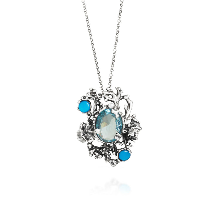 Giovanni Raspini Silver Ocean Pendant 12507