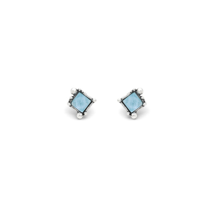 Giovanni Raspini small cocktail earrings Earrings in 925 silver, mother of pearl and crystal 12529