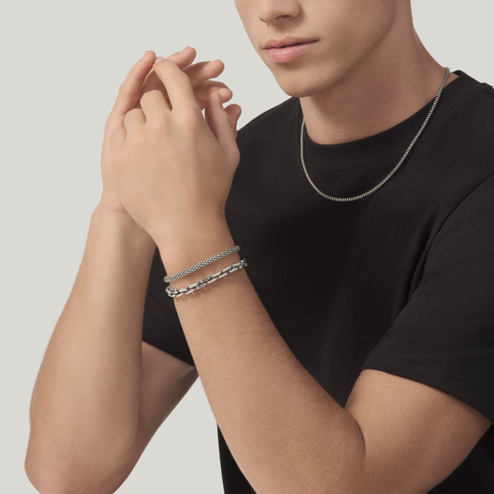 Giovanni Raspini popcorn mesh bracelet Bracelet in 925 Silver 12580