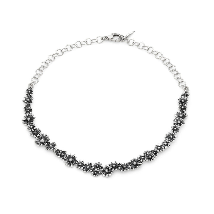 Giovanni Raspini daisy necklace Necklace in 925 12600 Silver