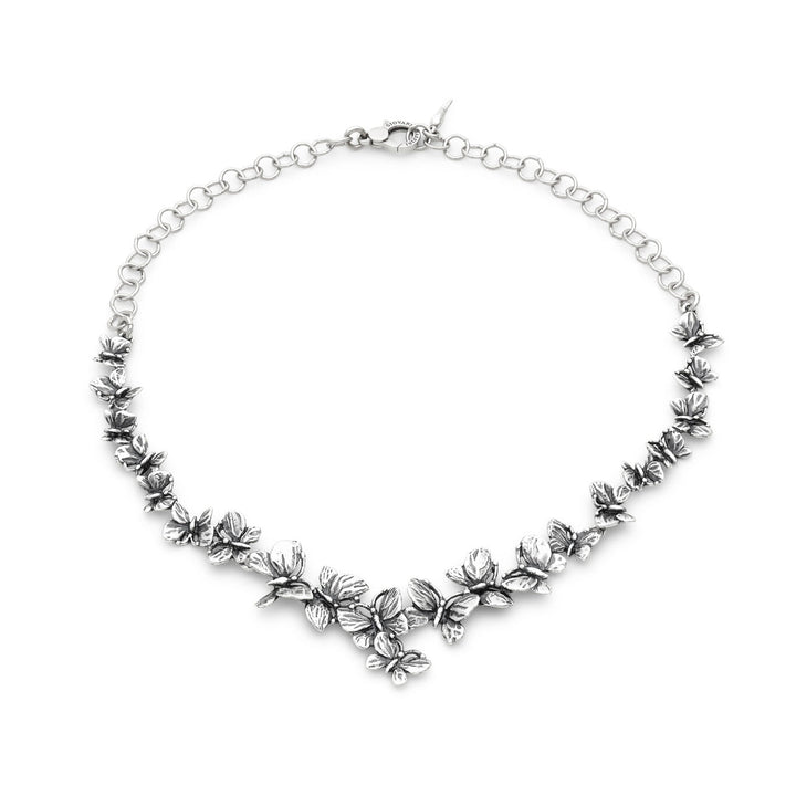 Giovanni Raspini butterfly necklace 925 Silver Necklace 12602