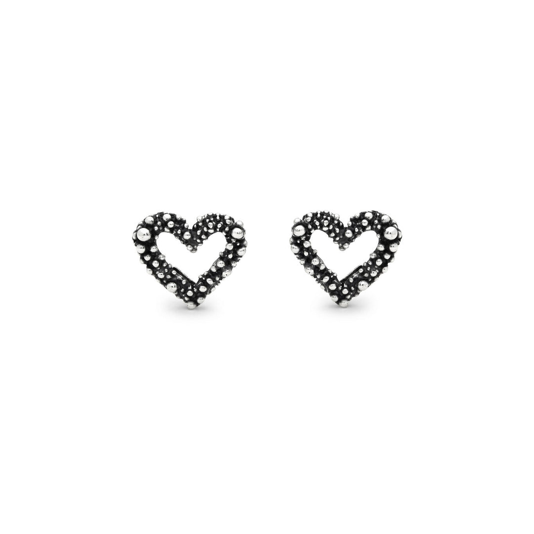 Giovanni Raspini large heart earrings Earrings in 925 Silver 12612
