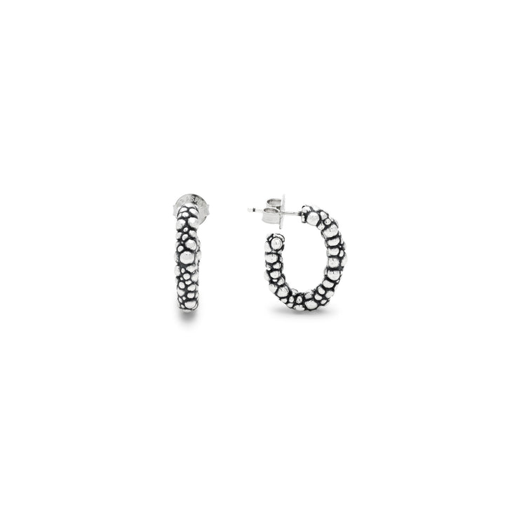Giovanni Raspini Grand Perlage Earrings - 925 Silver Earrings - 12694