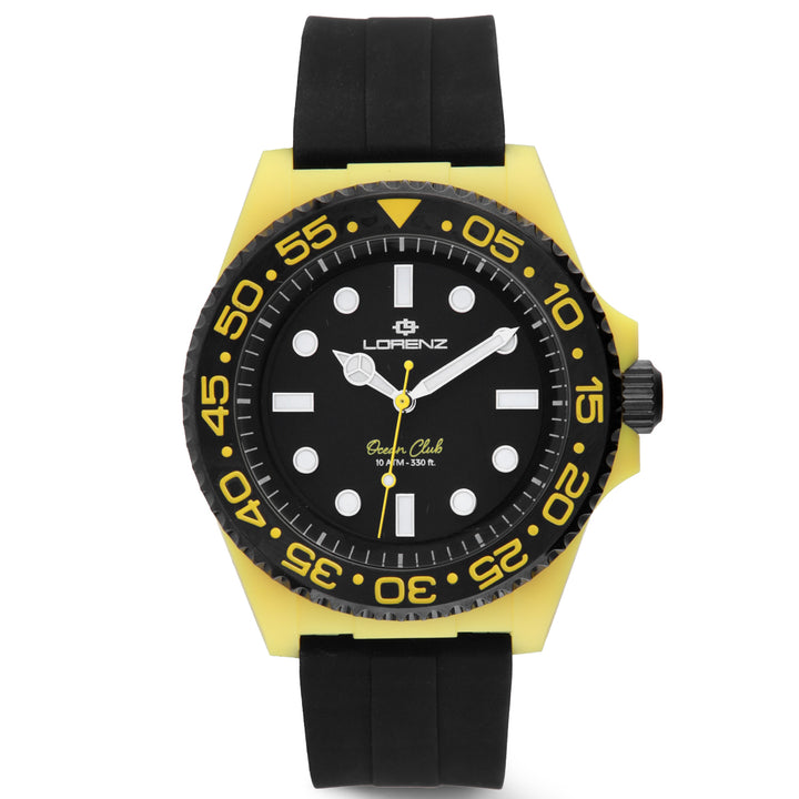 Lorenz Ocean Club צהוב סנפיר 40 מ"מ קוורץ שחור 030268E