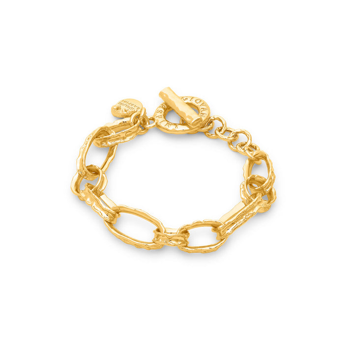 Giovanni Raspini yuma chain bracelet 18 kt gold plated bracelet N0043