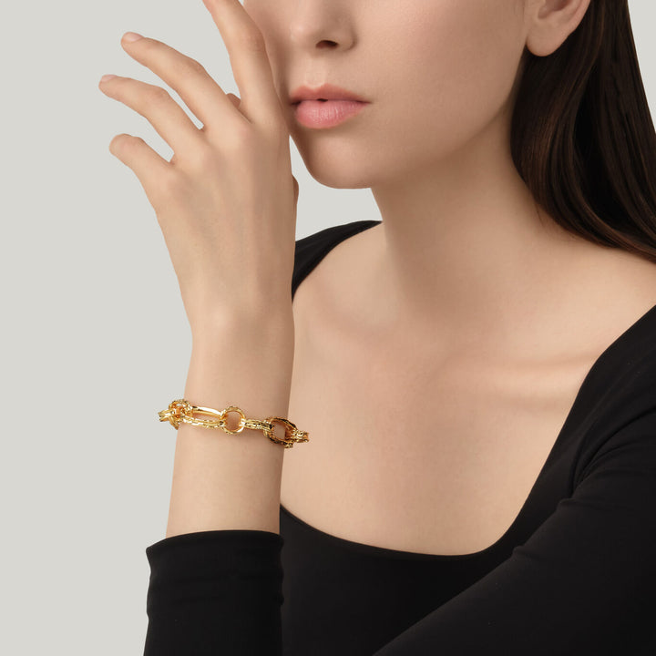 Giovanni Raspini yuma chain bracelet 18 kt gold plated bracelet N0043