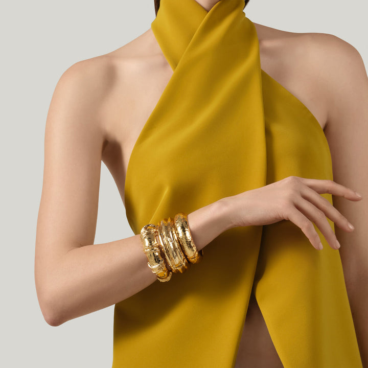 Giovanni Raspini alamo bracelet 18 kt gold plated bracelet N0051