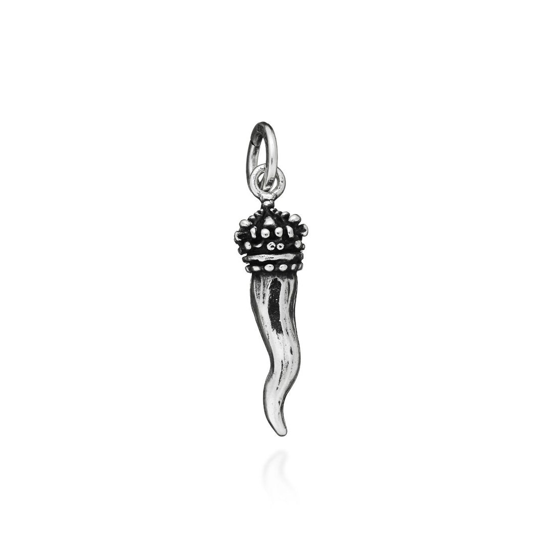 Giovanni Raspini small horn charm crown Charm in 925 Silver 08765