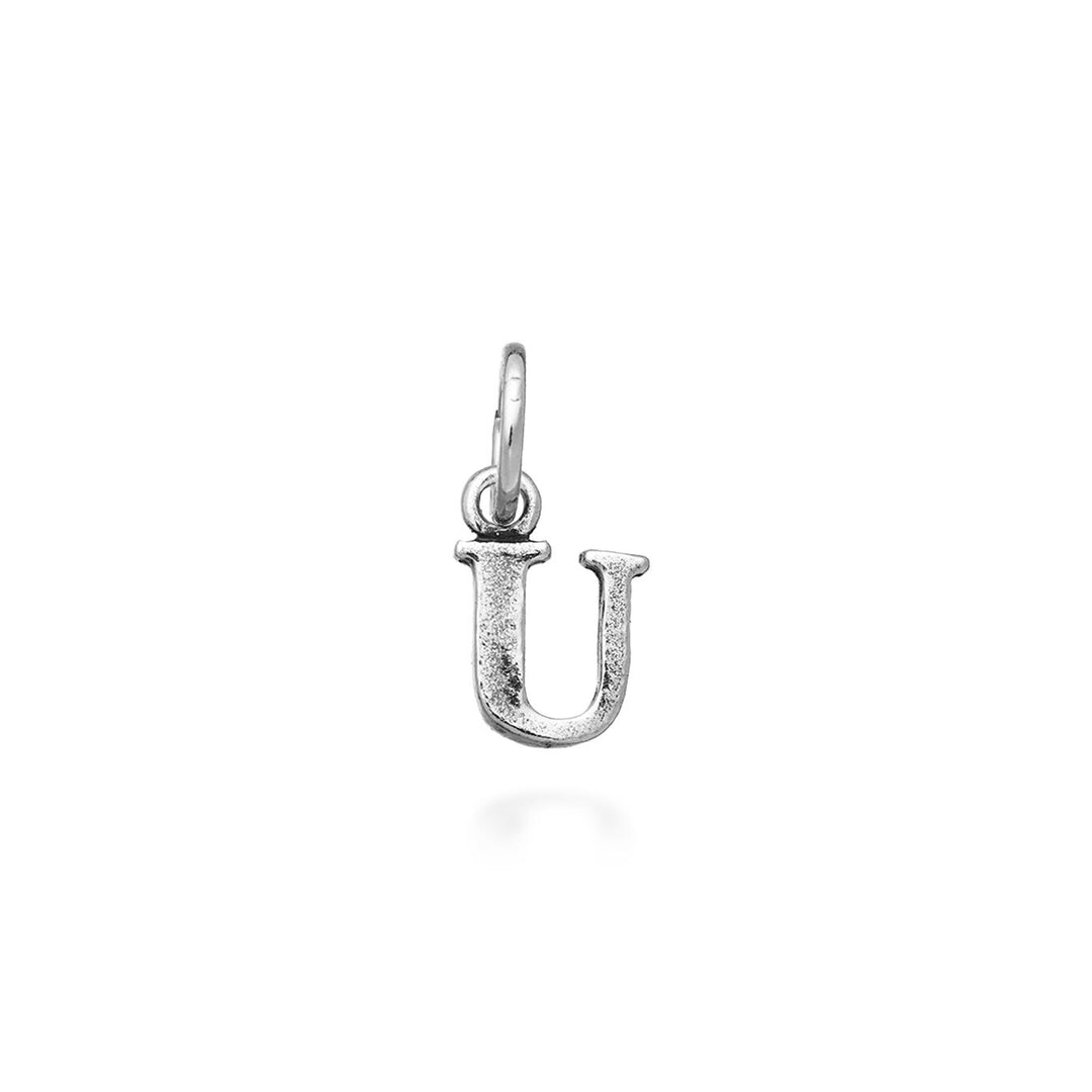 Giovanni Raspini Charm Mini Letter Logo "U" 10896