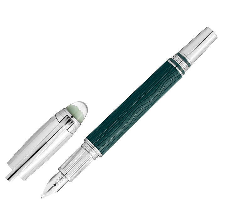 Montblanc fountain pen StarWalker PolarGreen Doué tip M 132906