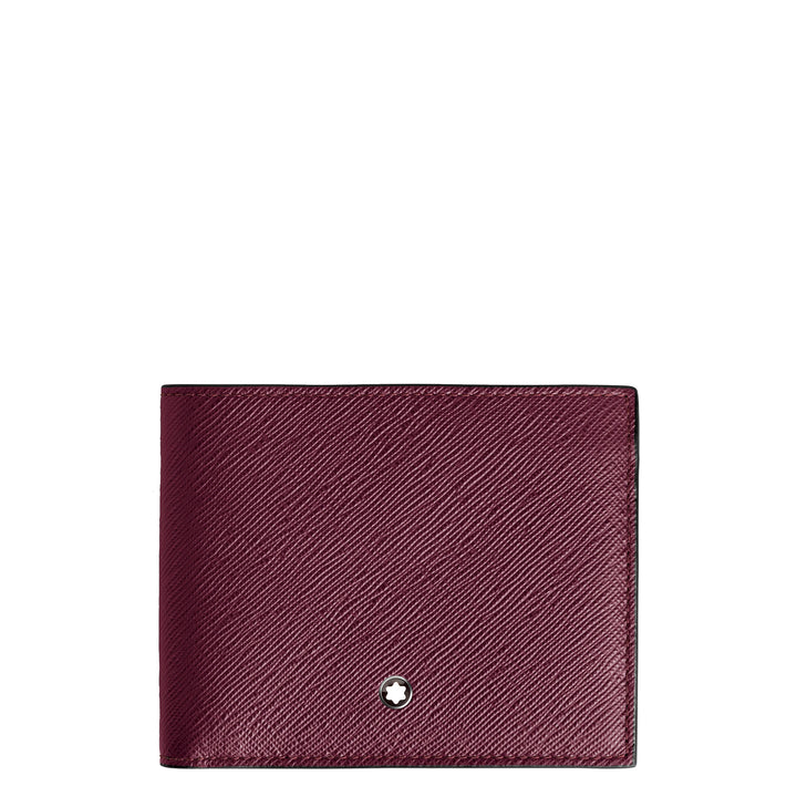 פורטפוליו Montblanc 6 Sartorial Cassis 199367 תאים