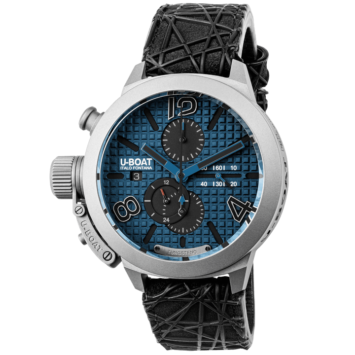 U-BOAT watch Classic 45 Titanium Tungsten Blue 45mm blue automatic titanium 3003