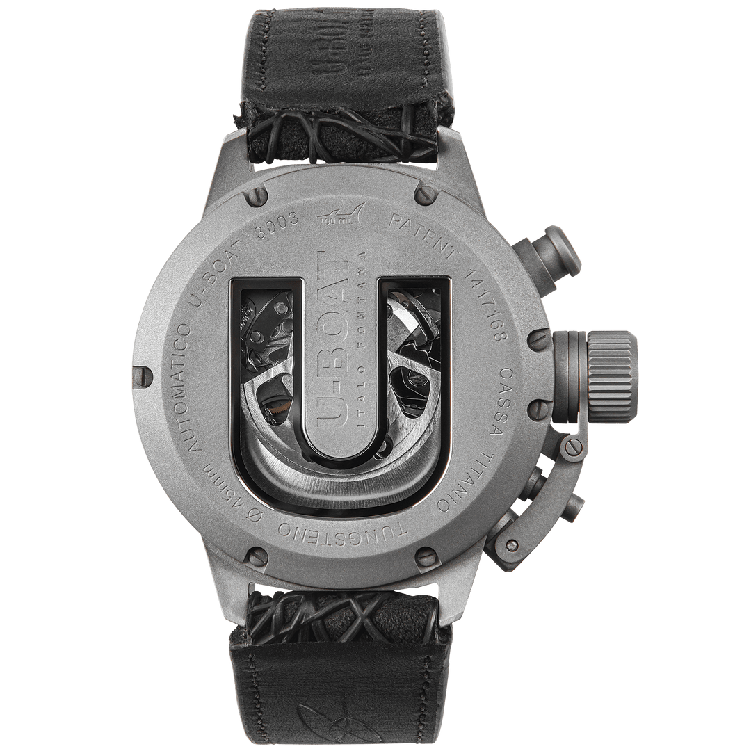U-BOAT watch Classic 45 Titanium Tungsten Blue 45mm blue automatic titanium 3003