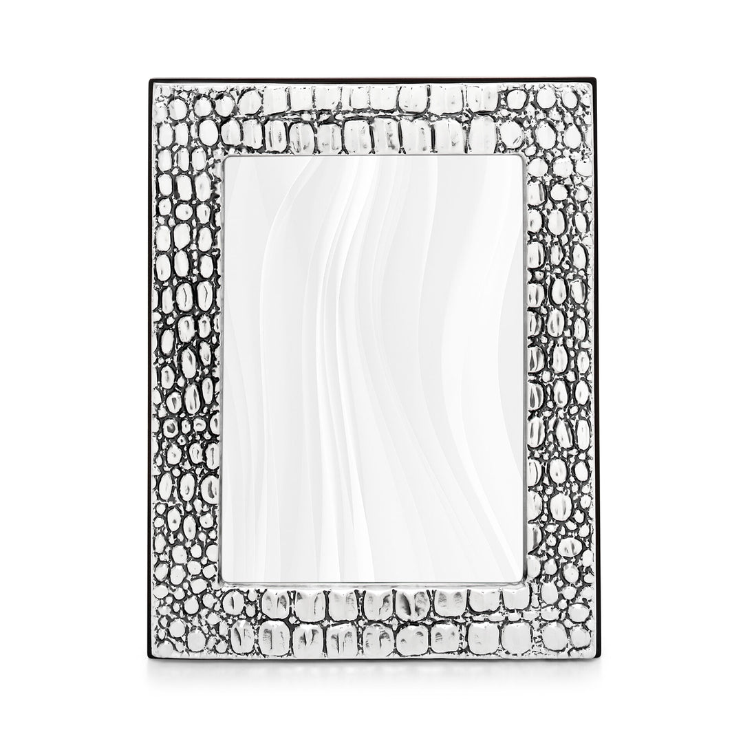 Giovanni Raspini Medium Crocodile Frame - Silver Frame - 02400