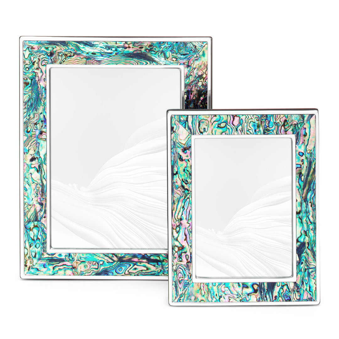Giovanni Raspini Medium Abalone Frame - Silver and abalone frame - 02402