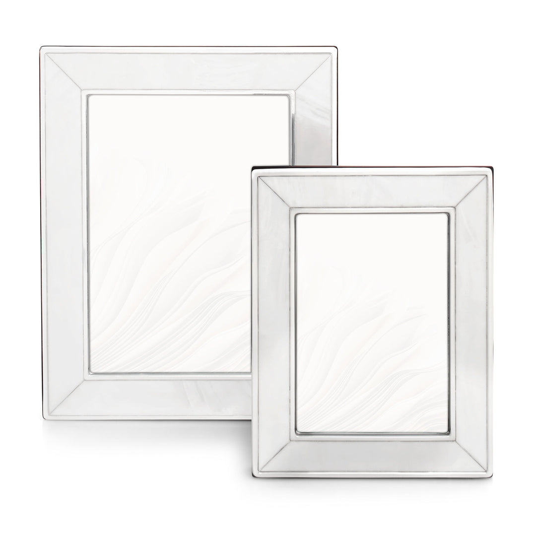 Giovanni Raspini Small Mother of Pearl Frame - Silver and mother of pearl frame - 02405