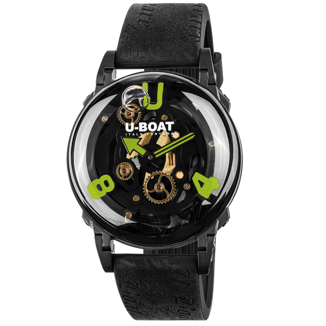 U-BOAT watch U-65 Green 44mm green quartz steel black PVD finish 3351