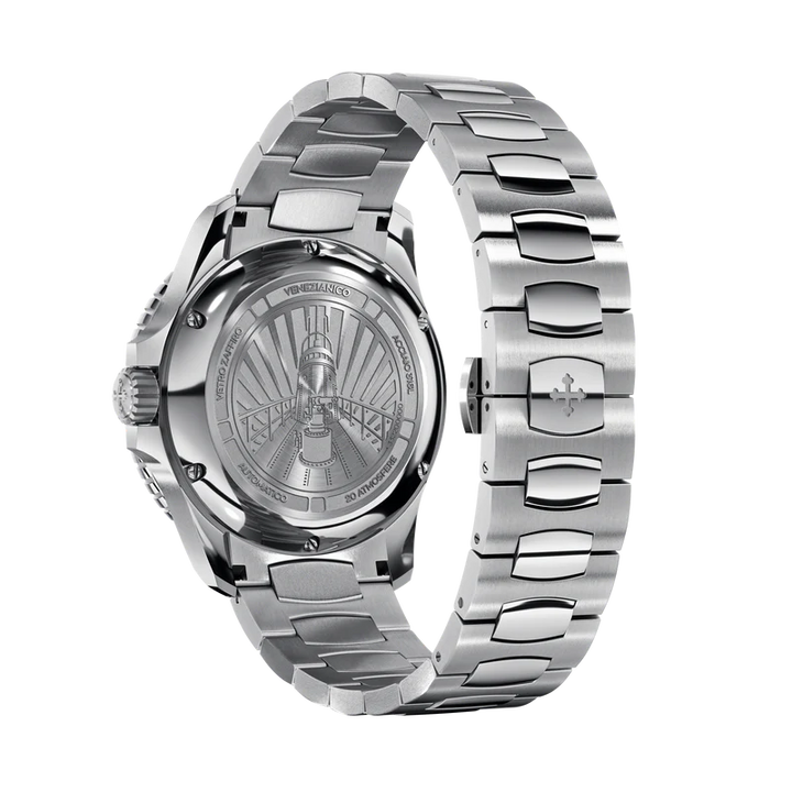 Venezianico Nereide 42mm red automatic steel watch 3321503C