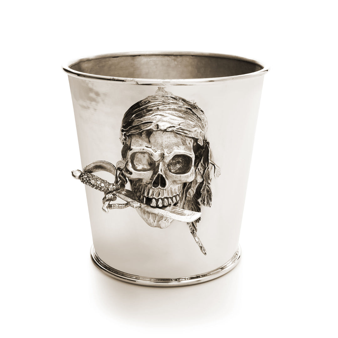 Giovanni Raspini Champagne Jack Bucket - Champagne bucket in white bronze - B0156