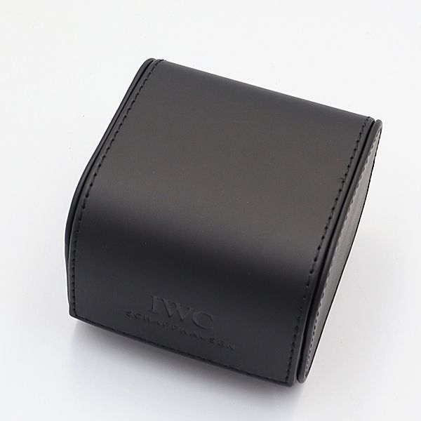 IWC black leather watch box IWIWA68258