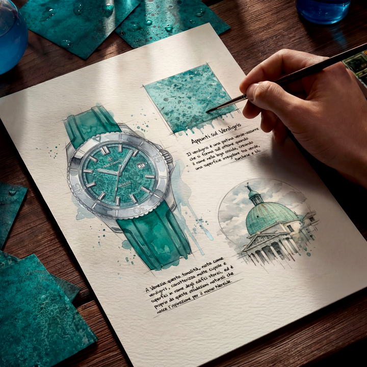 Venetian Nereide Verdigris - 4521549