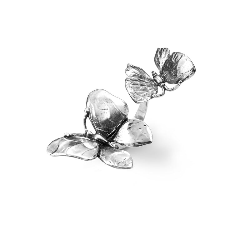 Giovanni Raspini two silver butterflies 925 9800