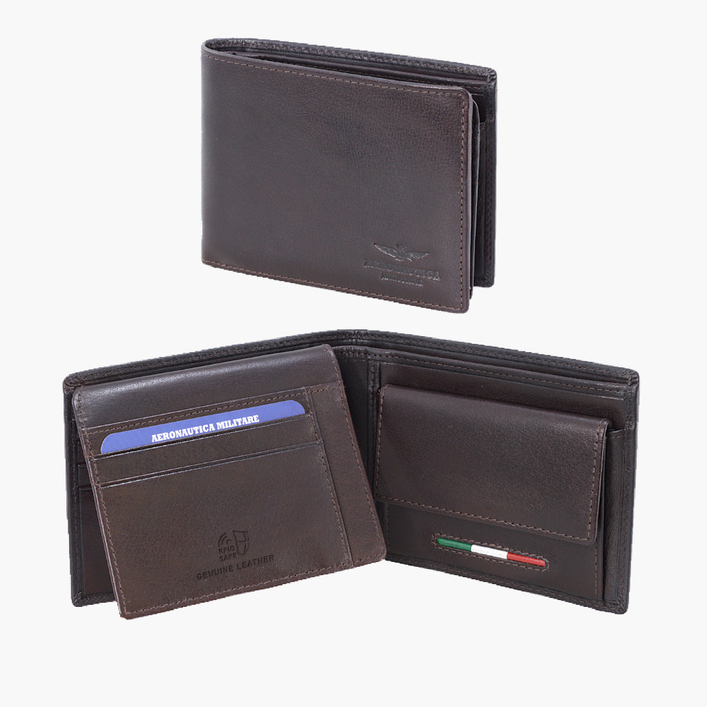 Aeronautica Militare Portfolios with bevel holder and document holder Target line AM173-MO