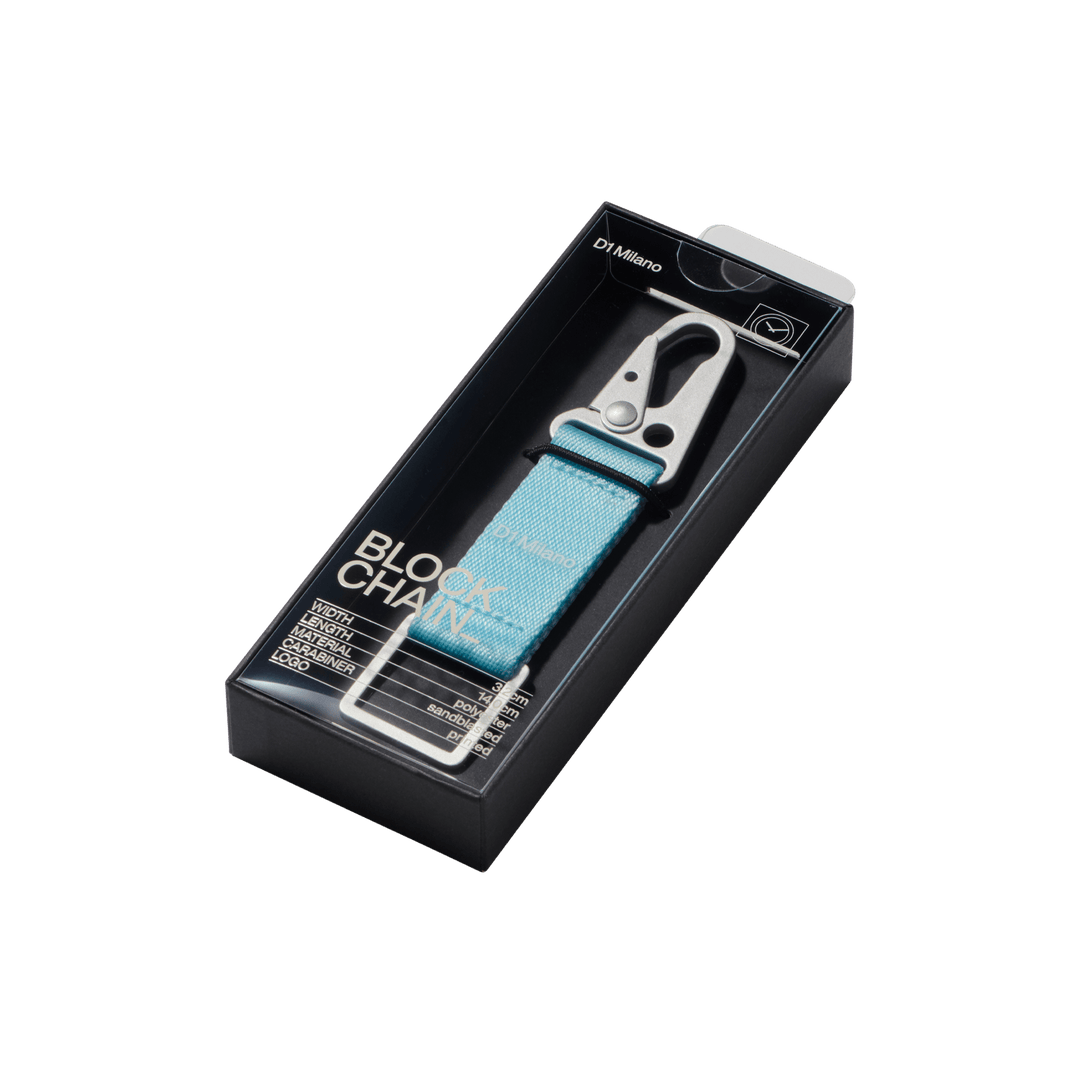 D1 Milano Light Blue D1-Keychain BLXU04
