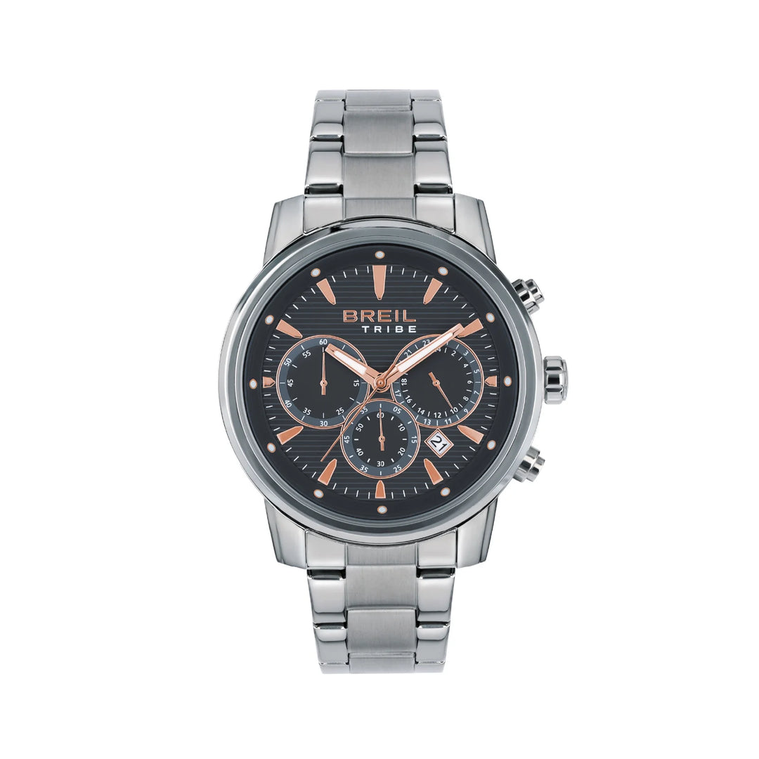 BREIL CALIBER CHRONO 43 מ"מ אפור קוורץ שעון EW0729