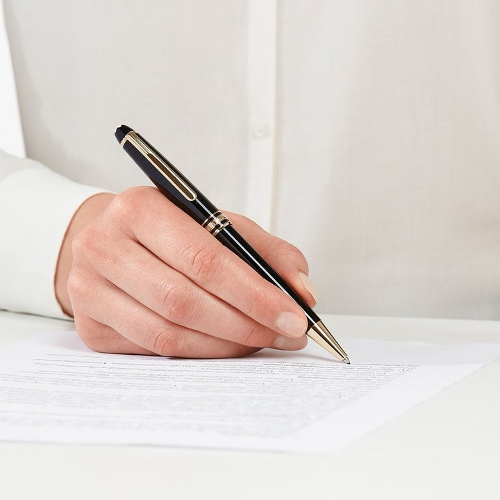 Montblanc Spel Pen Meisterstück Gold-Coated Classique 132453