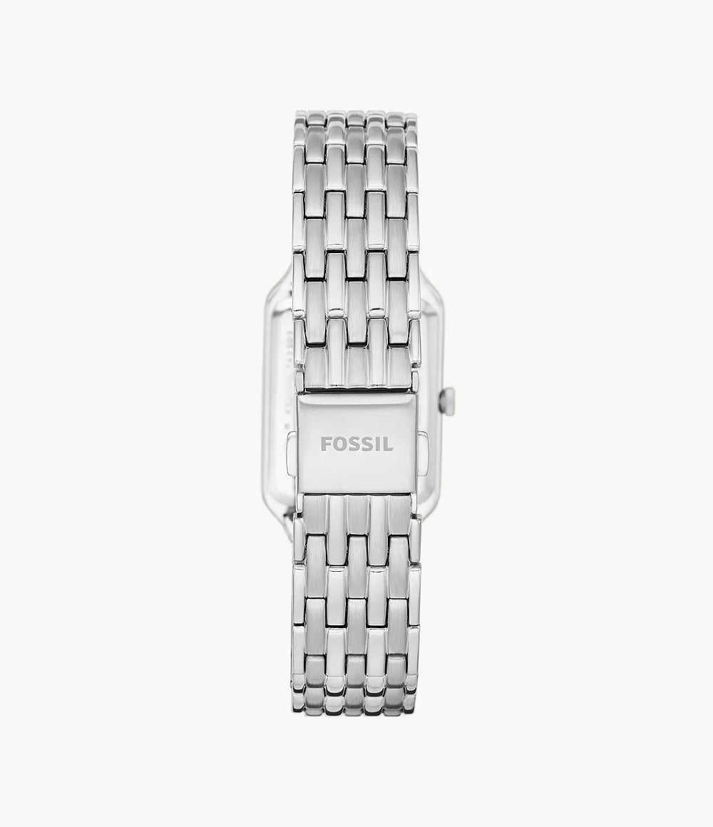 Fossil watch Raquel 23mm silver quartz steel ES5221