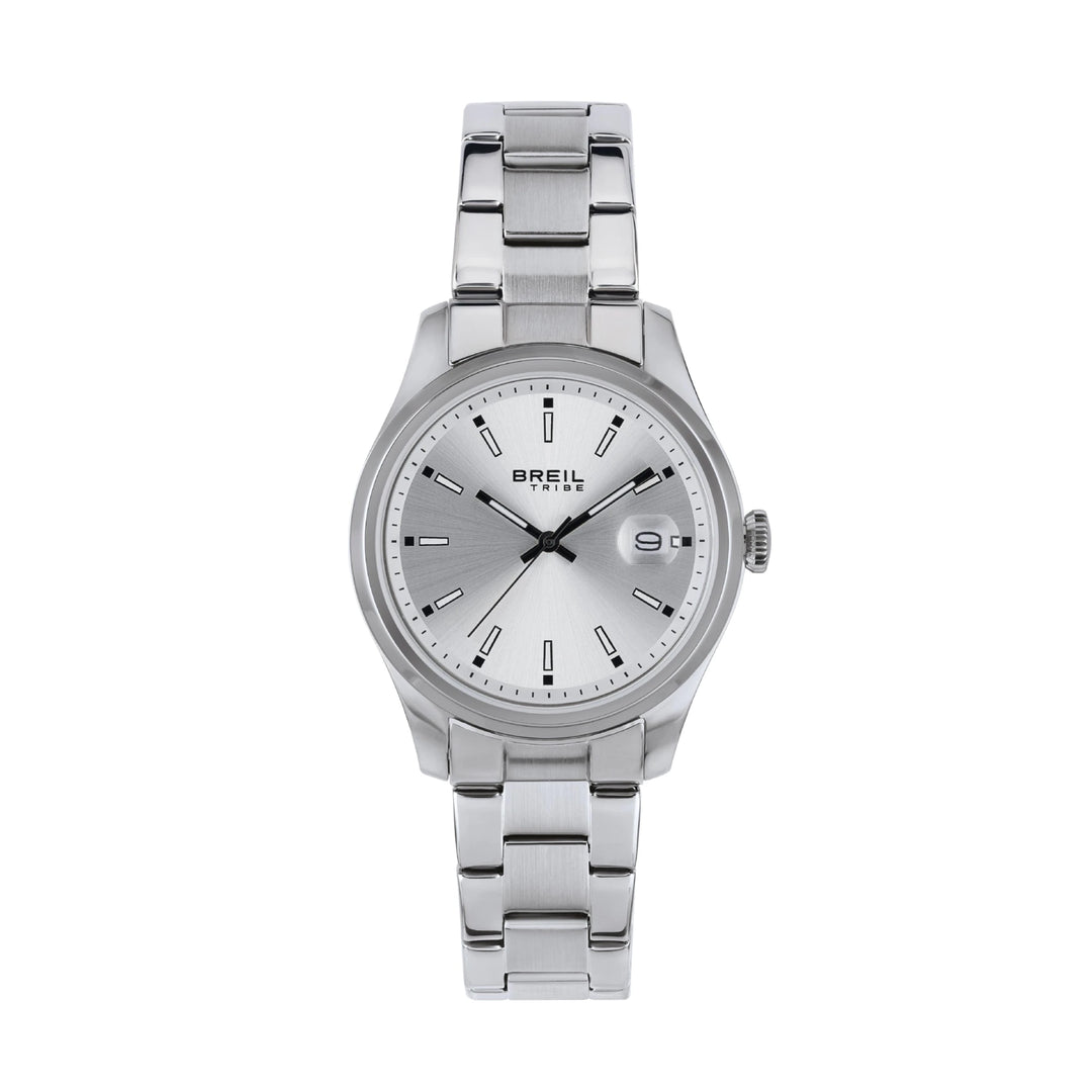 Breil Classic Elegance watch 36mm silver quartz steel EW0650