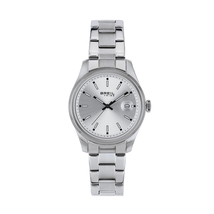 Breil Classic Elegance watch 36mm silver quartz steel EW0650