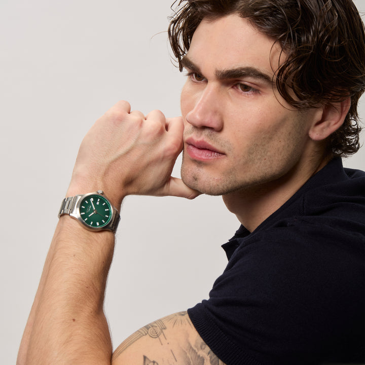 Breil Watch Kai 41 מ"מ ירוק קוורץ פלדה EW0781