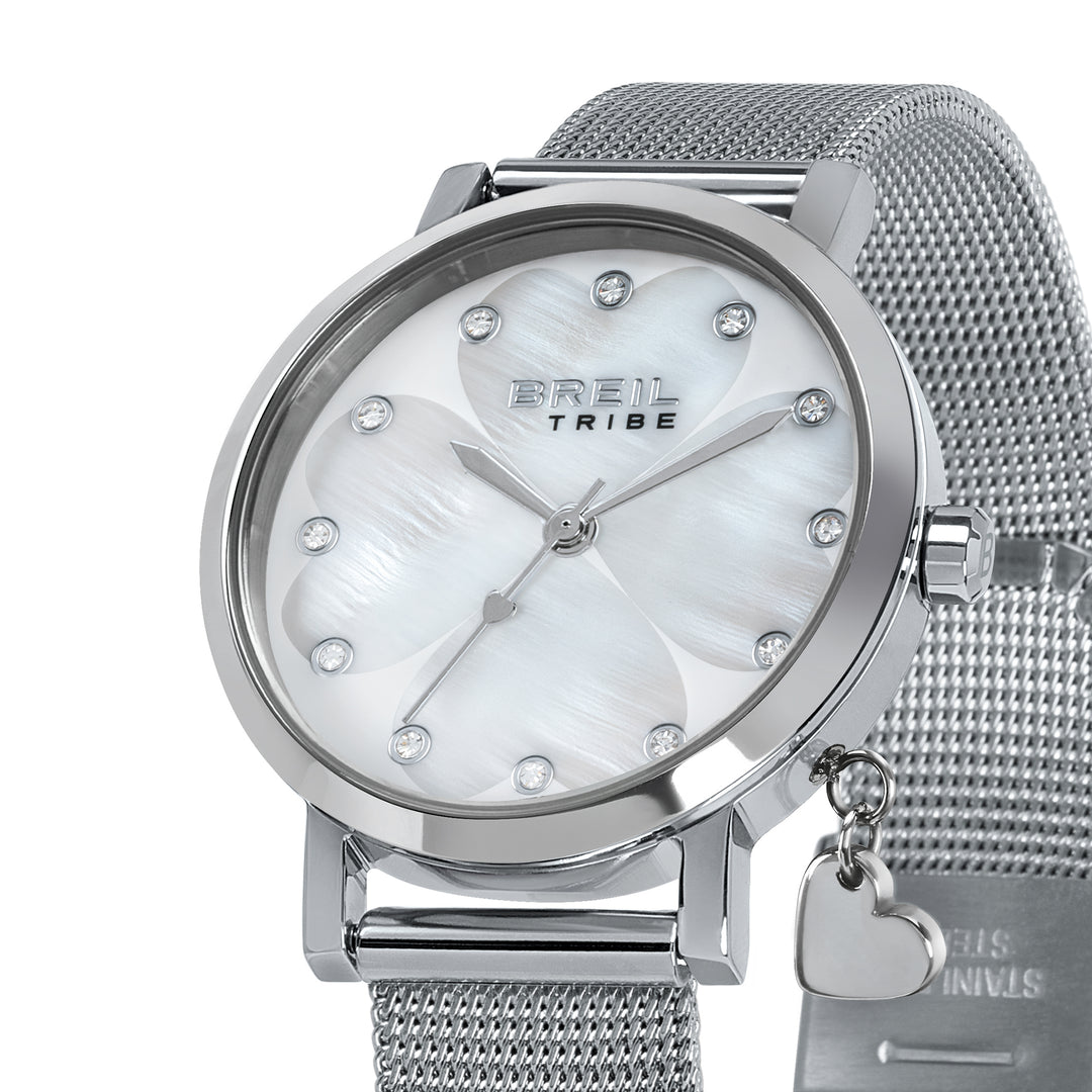 Breil Watch אמילי 30 מ"מ Madreperla מעוקב זירקוניה קוורץ פלדה EW0786