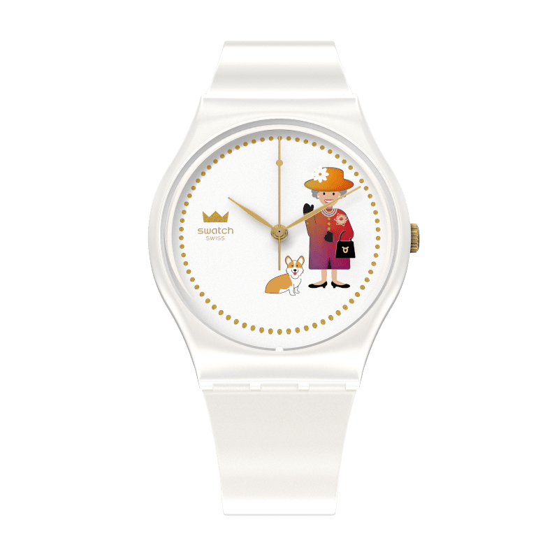 Swatch כמה מקוריים מלכותיים ג'נט 34 מ"מ GZ711