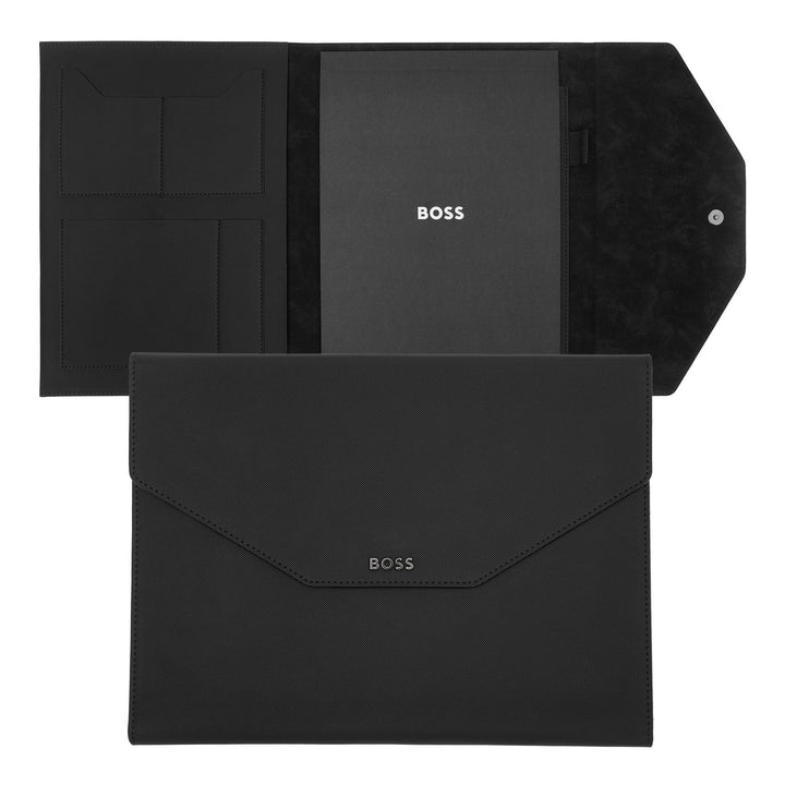 Hugo Boss Folder A4 Rive Black HDF414A