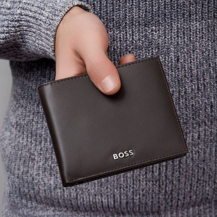 Hugo boss classic classic portfolio brown hlw403y