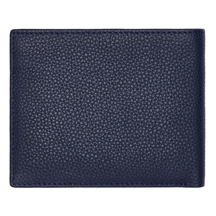 Hugo Boss Classic Navy blue granulated granular portfolio