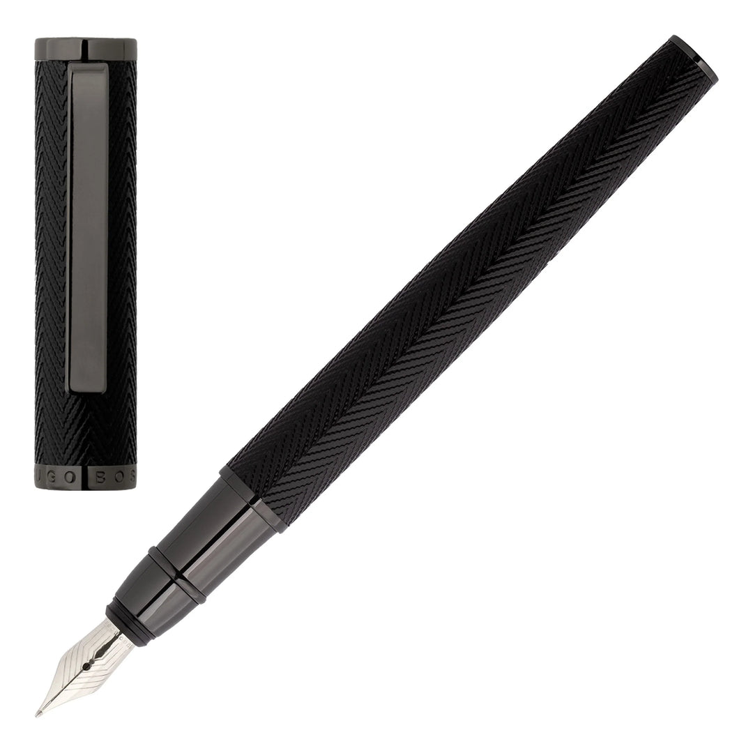 Hugo Boss Pen Penna Food Training Herringbone Gun HSI1062D