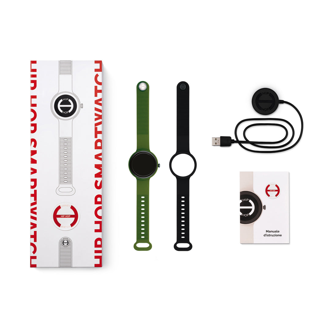 Hip Hop smartwatch Green/Black Hero.Next 41mm HWU1315