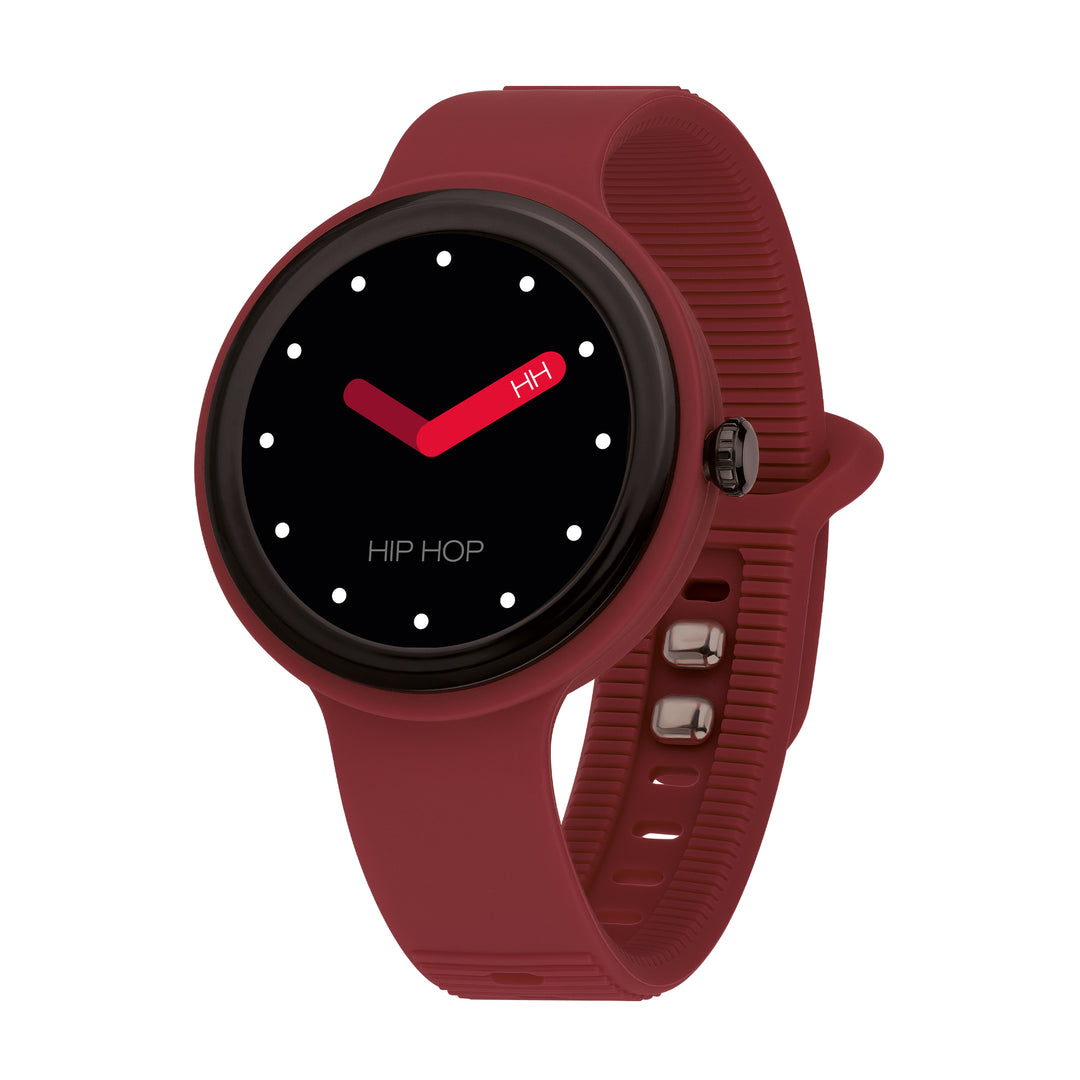 Hip Hop smartwatch Bordeaux/Light Blue Hero.Next 41mm HWU1316