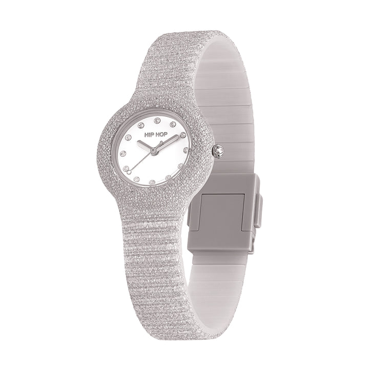 Hip Hop watch Silver Shimmer Crush 32mm HWU1336