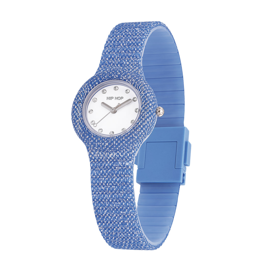 Hip Hop watch Blue Shimmer Crush 32mm HWU1337