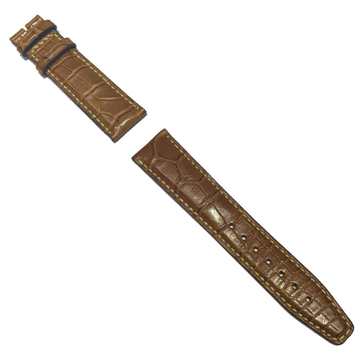 IWC Spezzoni Standard Breaky Mopian Brown Alligator 20/18 עבור Ardiglione IWA11536 אבזם