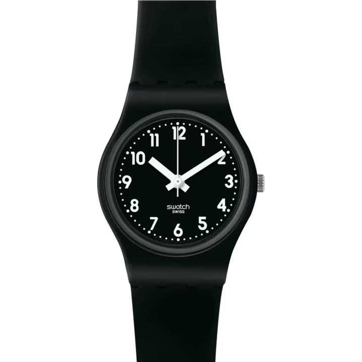 Swatch Lady Black Black Single Originals Lady 25 מ"מ LB170E Watch